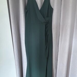 Amazon Deep Green Maxi Dress